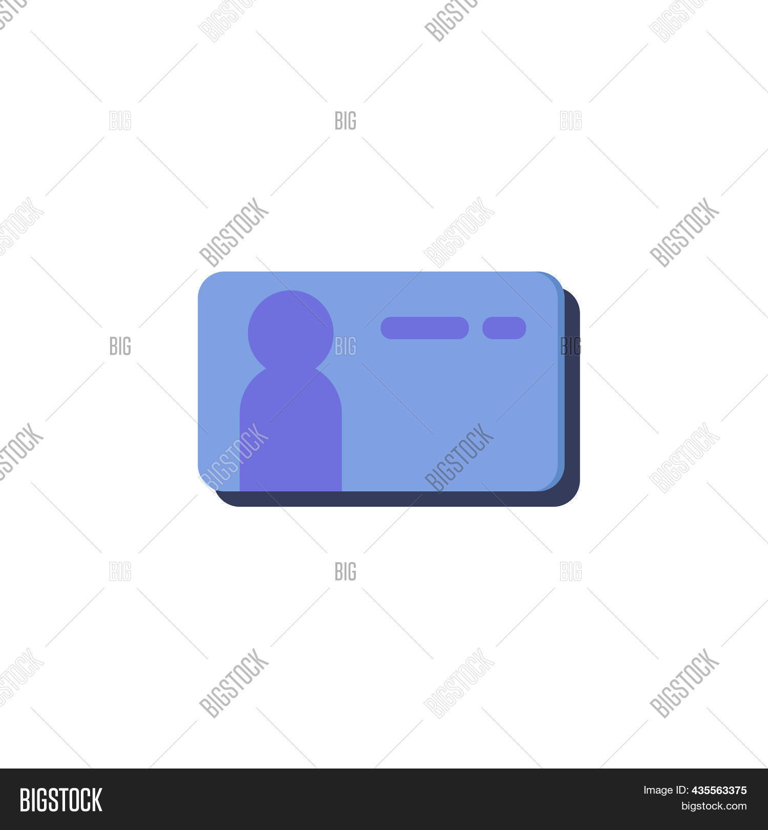 Id Card Clipart On Image & Photo (Free Trial) | Bigstock