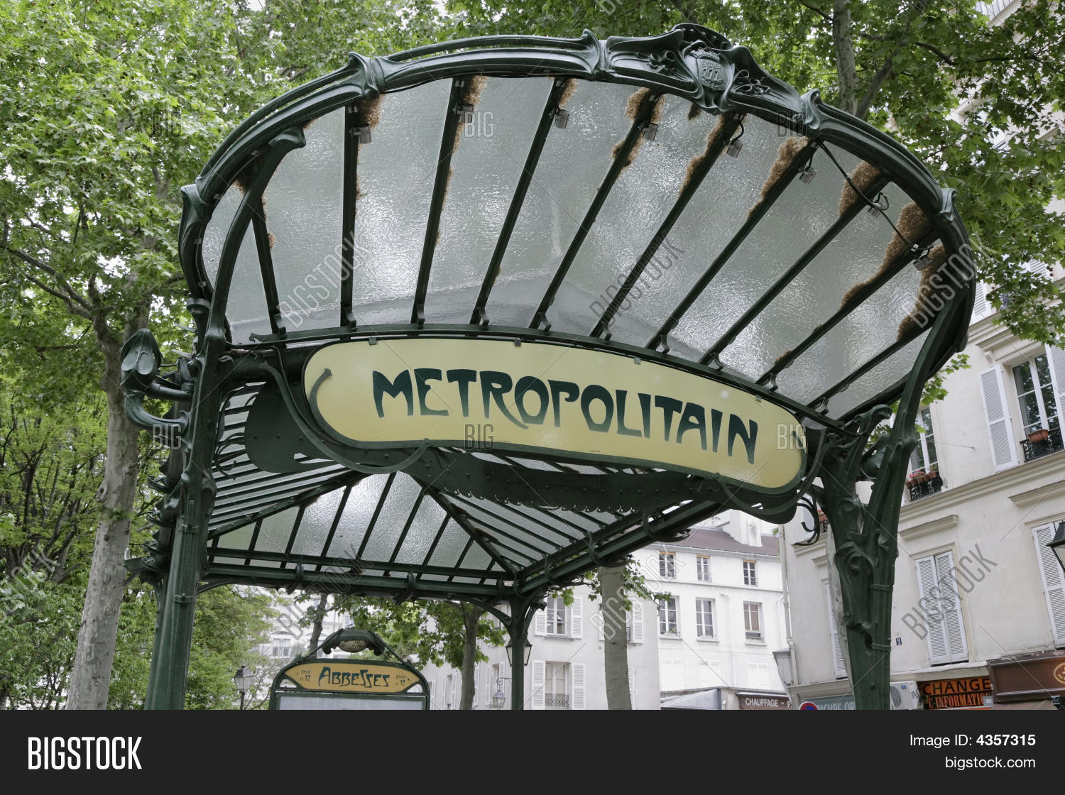 Abbesses Metro Station Image & Photo (Free Trial) Bigstock