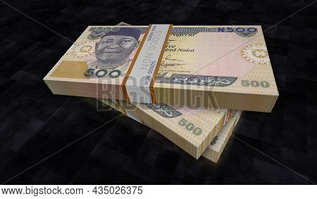 Nigerian Naira Money Banknotes Pack Illustration