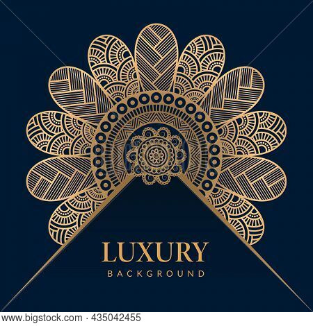 Luxury Islamic Ornamental Mandala Design Background, Arabic Islamic East Style. Ramadan Style Decora