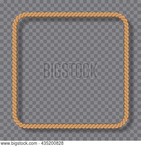 Square Rope Frame Vector & Photo (Free Trial) | Bigstock