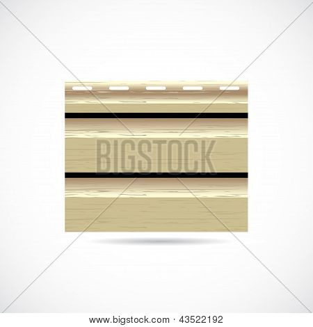 Siding Texture Sample Small Icon Wood Color