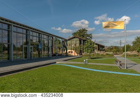 Visitor Center Of The Regional Park Rhein Main Portal Weilbacher Gravel Pits