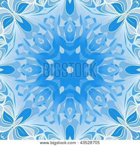 Ornamento de Dalle azul