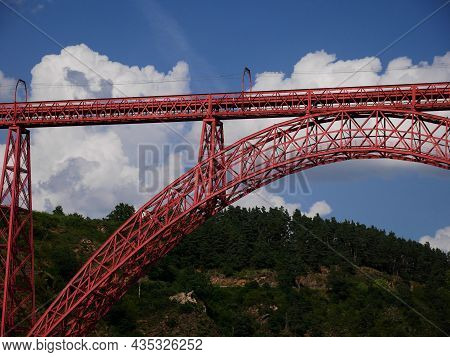 Garabit Viaduct In France Built In 1884 By Gustave Eiffel