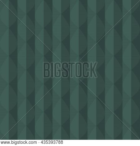 Volumetric Simple Natural Pattern Of Green Leaves.