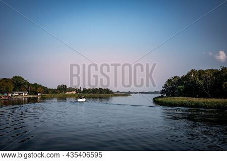 Dziwnow, Poland - September 10, 2021:
A Yacht Marina In Dziwnow, Poland. 
Sailings Boats And Harbor 