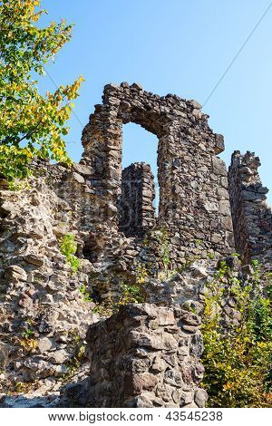 Mur d'un vieux château
