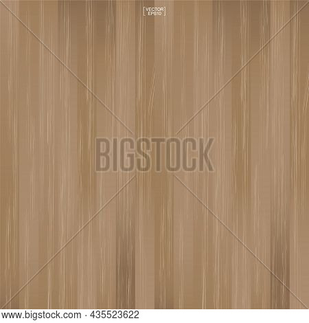 Wood Pattern And Texture For Background. Vector Illustration.