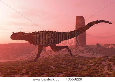 在运行 Carnotaurus