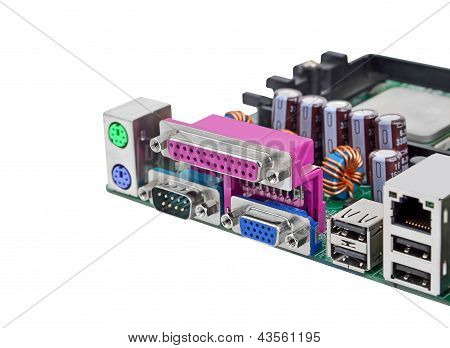 Connecteur de carte mère de l'ordinateur