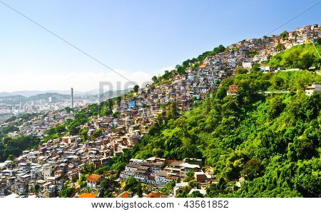 Favelas no Rio de janeiro