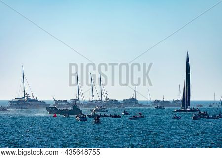 Grand Prize Of Spain. Sailgp International Flying Catamarans Championship. Cadiz. Andalusia. Spain. 
