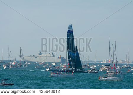 Grand Prize Of Spain. Sailgp International Flying Catamarans Championship. Cadiz. Andalusia. Spain. 