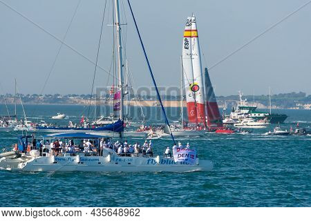 Grand Prize Of Spain. Sailgp International Flying Catamarans Championship. Cadiz. Andalusia. Spain. 