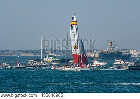 Grand Prize Of Spain. Sailgp International Flying Catamarans Championship. Cadiz. Andalusia. Spain. 