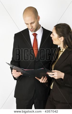 ผู้บริหารหนุ่ม ด้วย Assistent