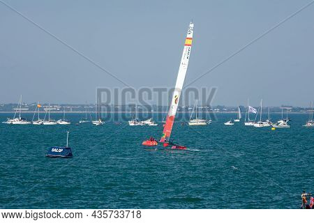 Grand Prize Of Spain. Sailgp International Flying Catamarans Championship. Cadiz. Andalusia. Spain. 