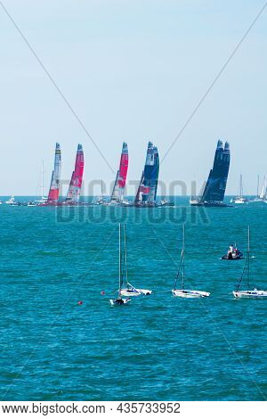 Grand Prize Of Spain. Sailgp International Flying Catamarans Championship. Cadiz. Andalusia. Spain. 
