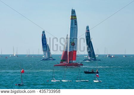 Grand Prize Of Spain. Sailgp International Flying Catamarans Championship. Cadiz. Andalusia. Spain. 