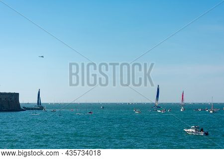 Grand Prize Of Spain. Sailgp International Flying Catamarans Championship. Cadiz. Andalusia. Spain. 