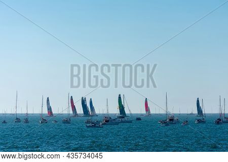 Grand Prize Of Spain. Sailgp International Flying Catamarans Championship. Cadiz. Andalusia. Spain. 