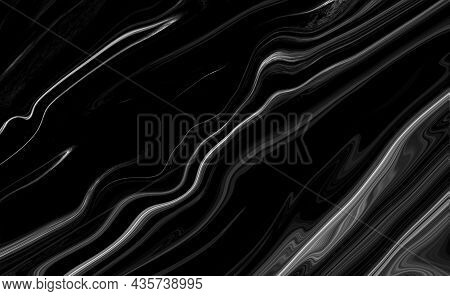 Black White Marble Oil Ink Liquid Swirl Texture For Do Ceramic Counter Dark Abstract Light Backgroun