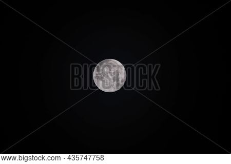 The Phases Of The Moon. The Moon Changes Its Shape Every Night, And It Takes 29,5 Days From The New 