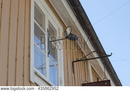 Sweden, Sigtuna - May 31 2019: The View Of A Stora Gatan In A Sunny Day, The Old Main Street On May 