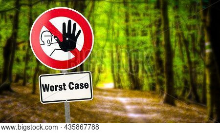 Street Sign The Way To Best Versus Worst Case