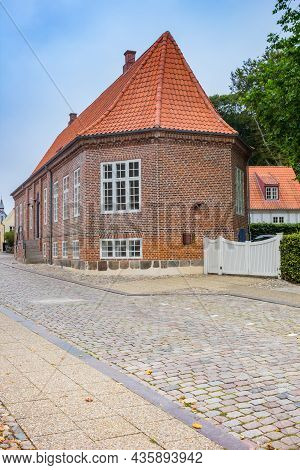 Old House In The Historic Center Of Viborg, Denmark