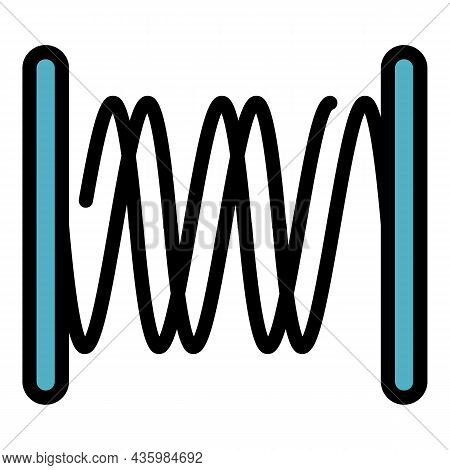 Soundproofing Icon. Outline Soundproofing Vector Icon Color Flat Isolated