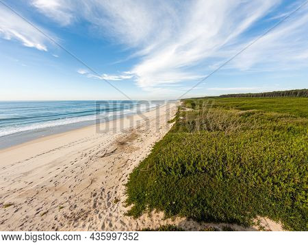 Landscape Of Sao Geraldo Beach In Maceda, Ovar - Portugal.
