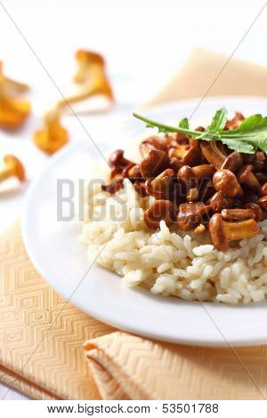 Risotto With Chanterelles