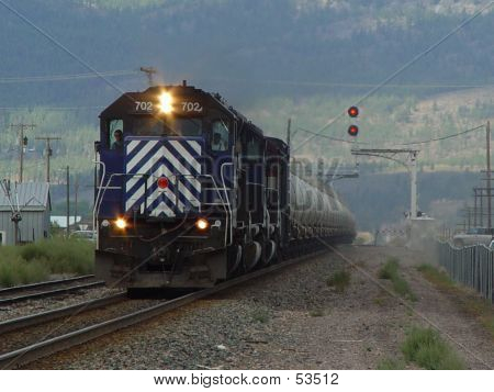 MRL 702 Eastbound Train