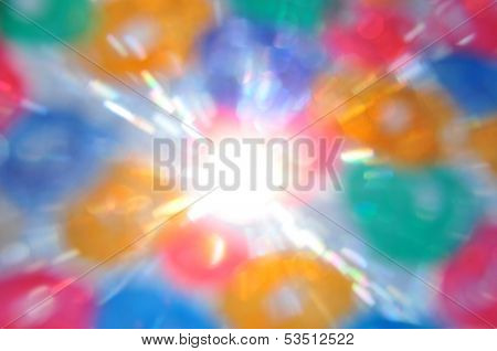 Sunrays Color Circles