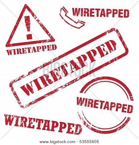 Wiretapped Stamp