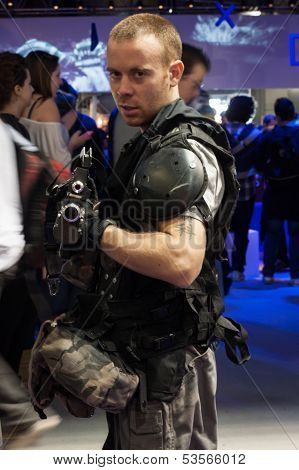 People At Games Week 2013 In Milan, Italy