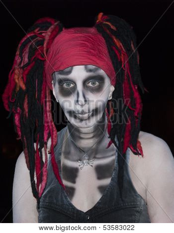 Voodoo Skeleton Goddess
