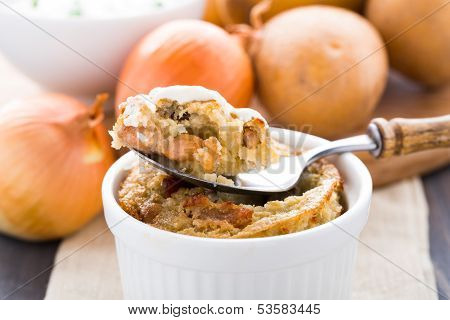 Babka - Belarussian meal made of potato