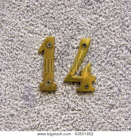 Number 14