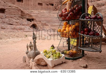 Jordan, Petra. At The Shop Merchant