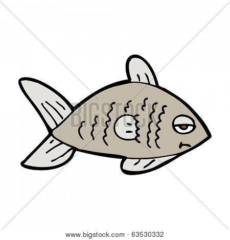 cartoon funny fish