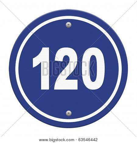 road sign indicating a speed limit