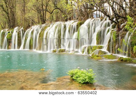 Waterfall Jiuzhaigou