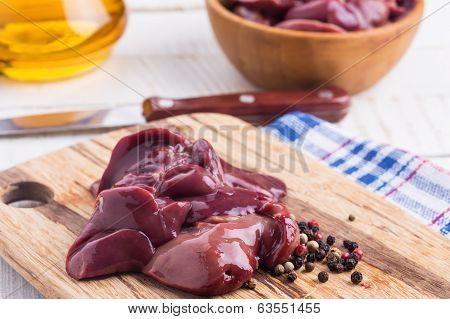 Raw Chicken Liver