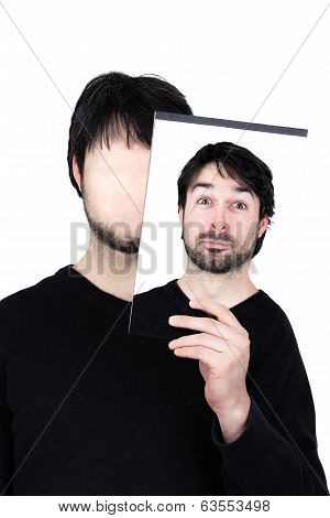 two faces amazed