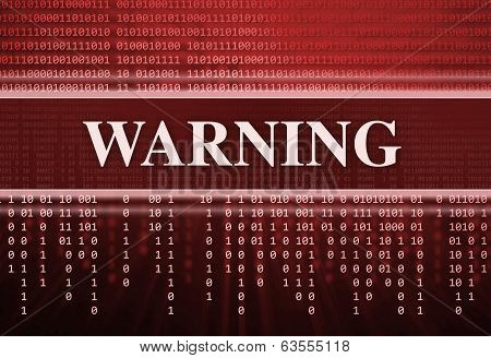 Antivirus. Binary Code, Technology Background
