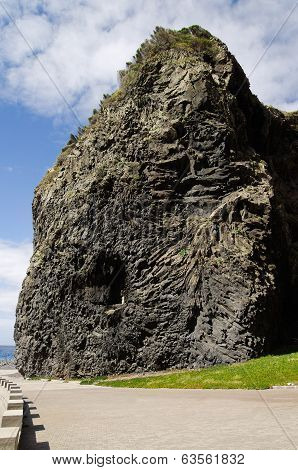 Shrine At The Mouth Of Janela River. Madeira