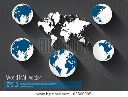 World map 